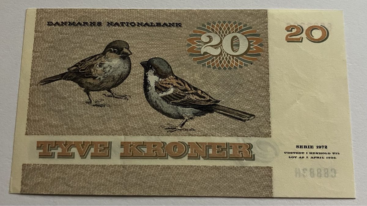 Banknoten: Dänemark 20 Kroner 1988 Neuwertig – Neu (gemäss Beschreibung) aus Algetshausen von Carrhard 1