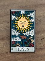 Pin Sonne Tarot Karte The Sun