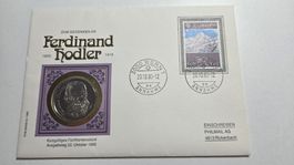 1980 Münzbrief Zum Gedenken an Ferdinand Hodler