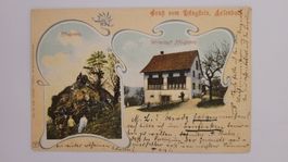 Erlenbach ZH 1901  Wirtschaft Pflugstein R3