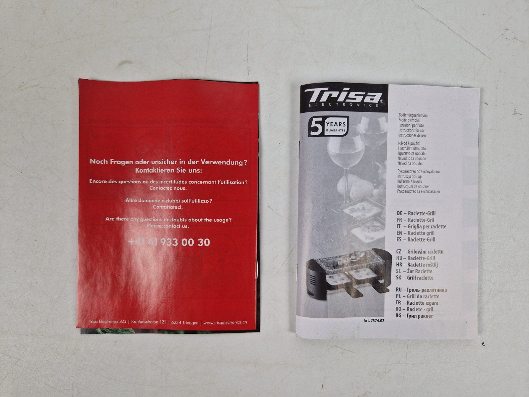Trisa Küchengeräte: TRISA Racletteofen Raclettino 2 – Neu und originalverpackt aus Muhen von Restwert_Muhen 5