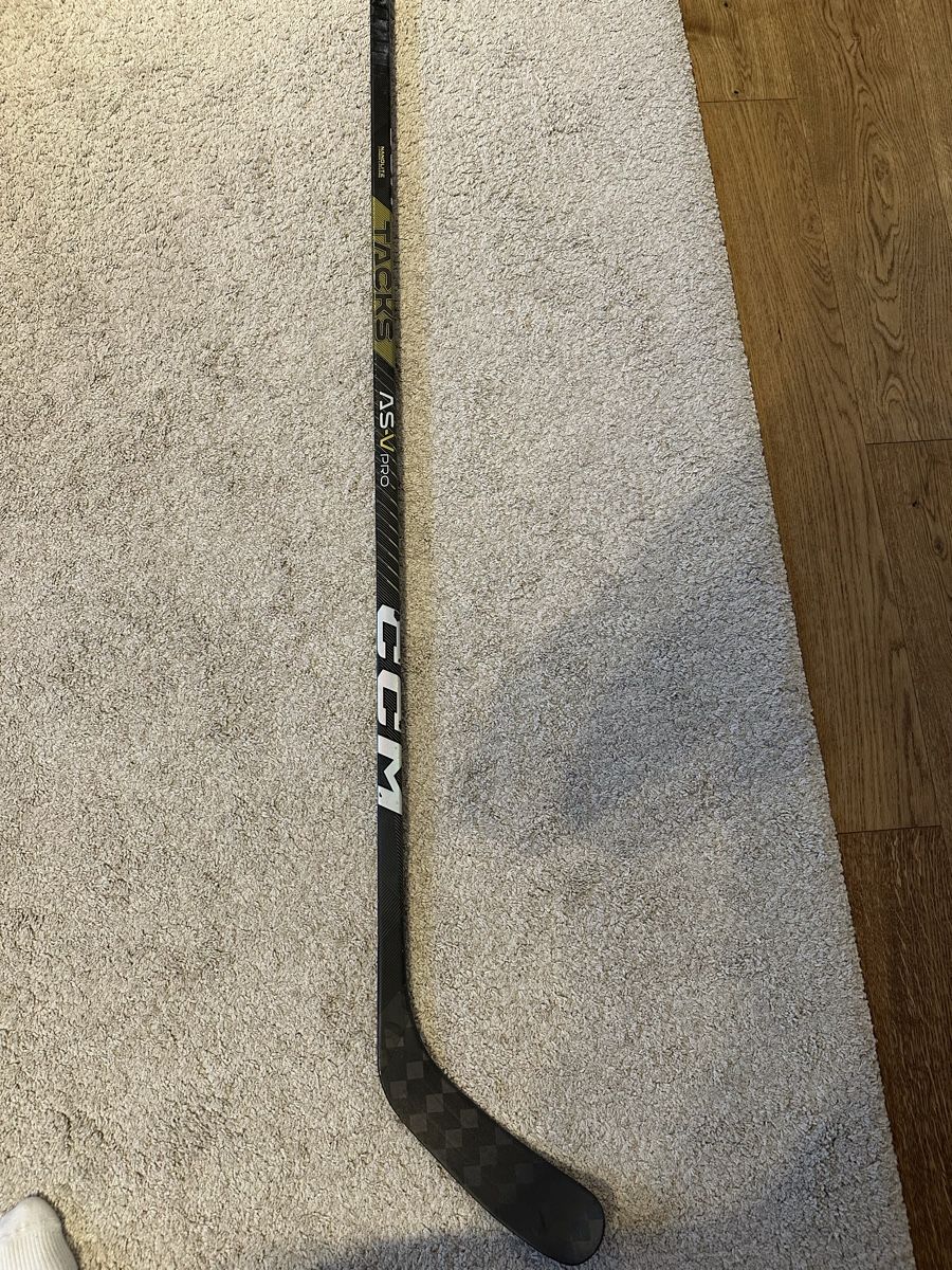Ccm Bastoni & Pale: CCM Tacks AS-V PRO SR Left 75 Flex – Usato da Knonau venduto da dor_jd7k 1
