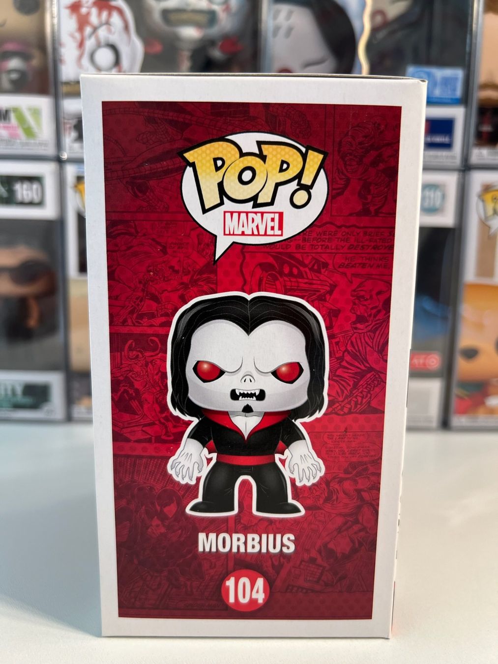 Funko Statuette: Funko POP Marvel Collector Corps Morbius (Sortie 2015) – Usato da Le Mouret venduto da perfectbijou 1