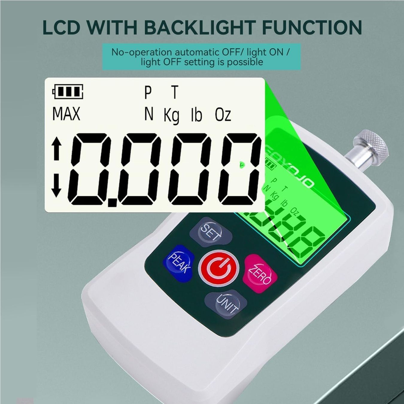 Messen: Pro Digitales Kraftmessgerät Dynamometer 500N – Neu und originalverpackt aus Geneve von Titi2008 3