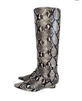 LEDERSTIEFEL MIT KEILABSATZ