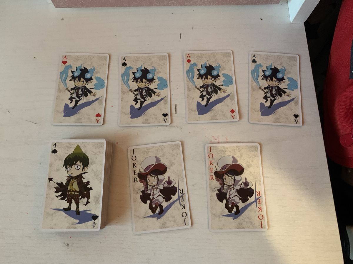 Giochi: Blue Exorcist Jasskarten – Nuovo e nell'imballaggio originale da Oberentfelden venduto da chelsea25 1