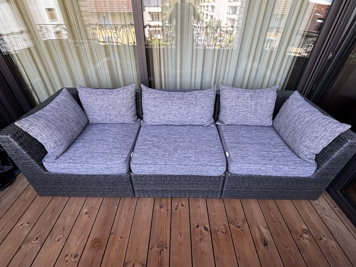 Divani: Balkon- oder Gartenlounge (wetterfest) – Usato da Bern venduto da Archimedes1958
