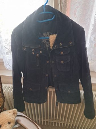 Nubukleder Jacke
