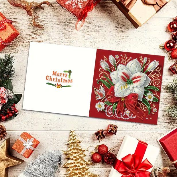 Kits de loisir créatif: Diamond Painting 6 Stück Weihnachtskarten – Neuf avec emballage d'origine à Obergösgen par Diamond-Painting 5