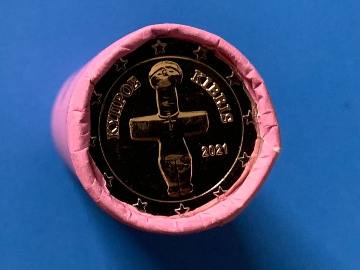 Alle Münzen: Cyprus - 2 Euro 2021 UNC – Neu (gemäss Beschreibung) aus Corcelles NE von AJKader 1