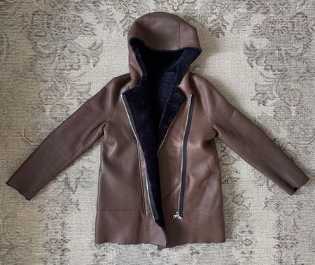 Sandro Paris, Lederjacke zweiseitig