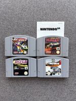 Nintendo 64 4 Rennspiele: F1 World GP + TopGear Rally + mehr