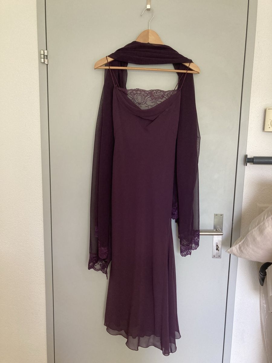 Mango Vestiti: Mango Abendkleid mit Stola, Gr. S – Nuovo (secondo la descrizione) da Schlieren venduto da cotopaxi06 4