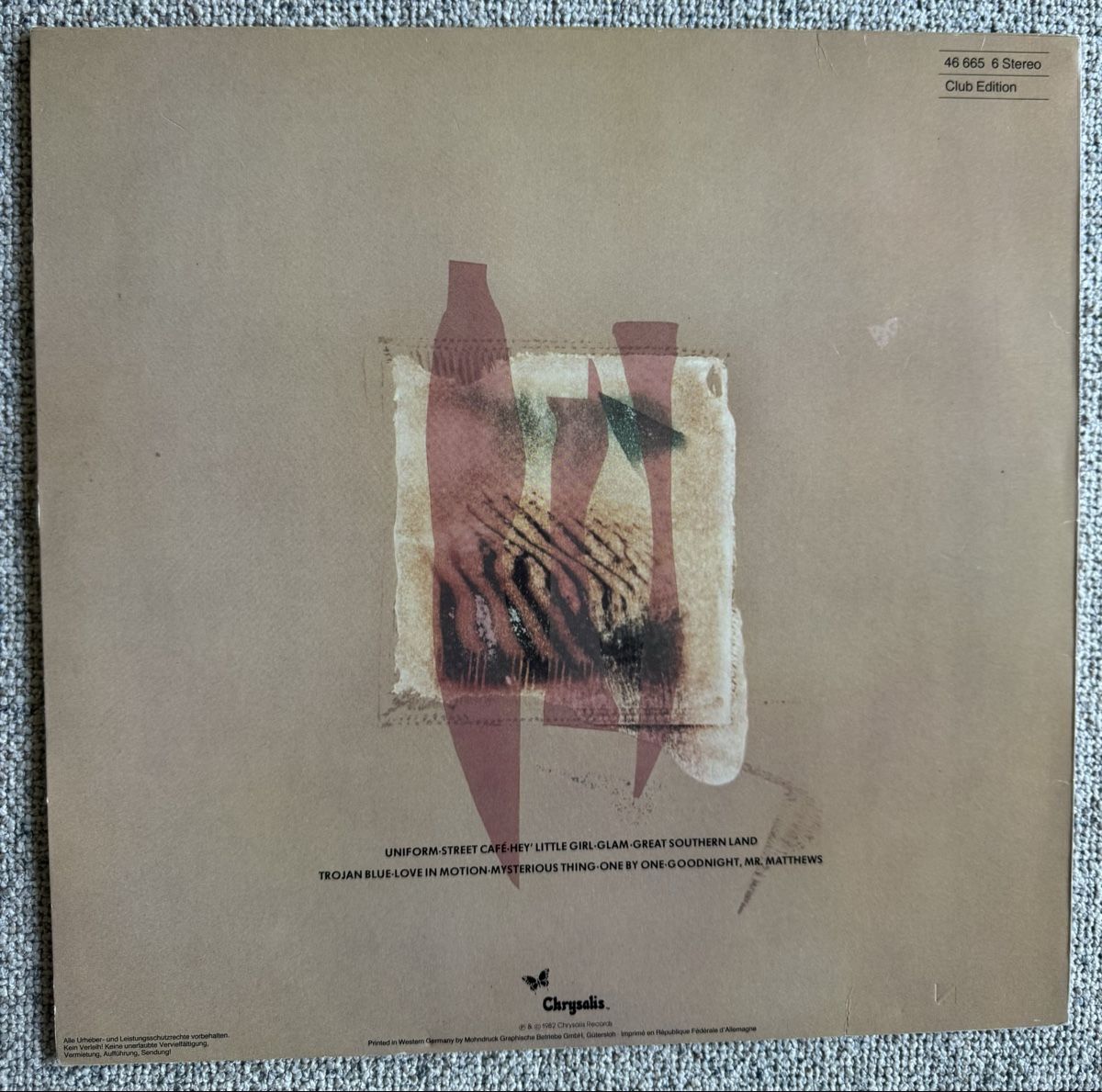 Dischi in vinile: Icehouse - Primitive Man - LP - 1982 – Usato da Rorbas venduto da BlackstarRecords 1