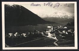 Bevers, Gesamtansicht mit Gipfelpanorama
