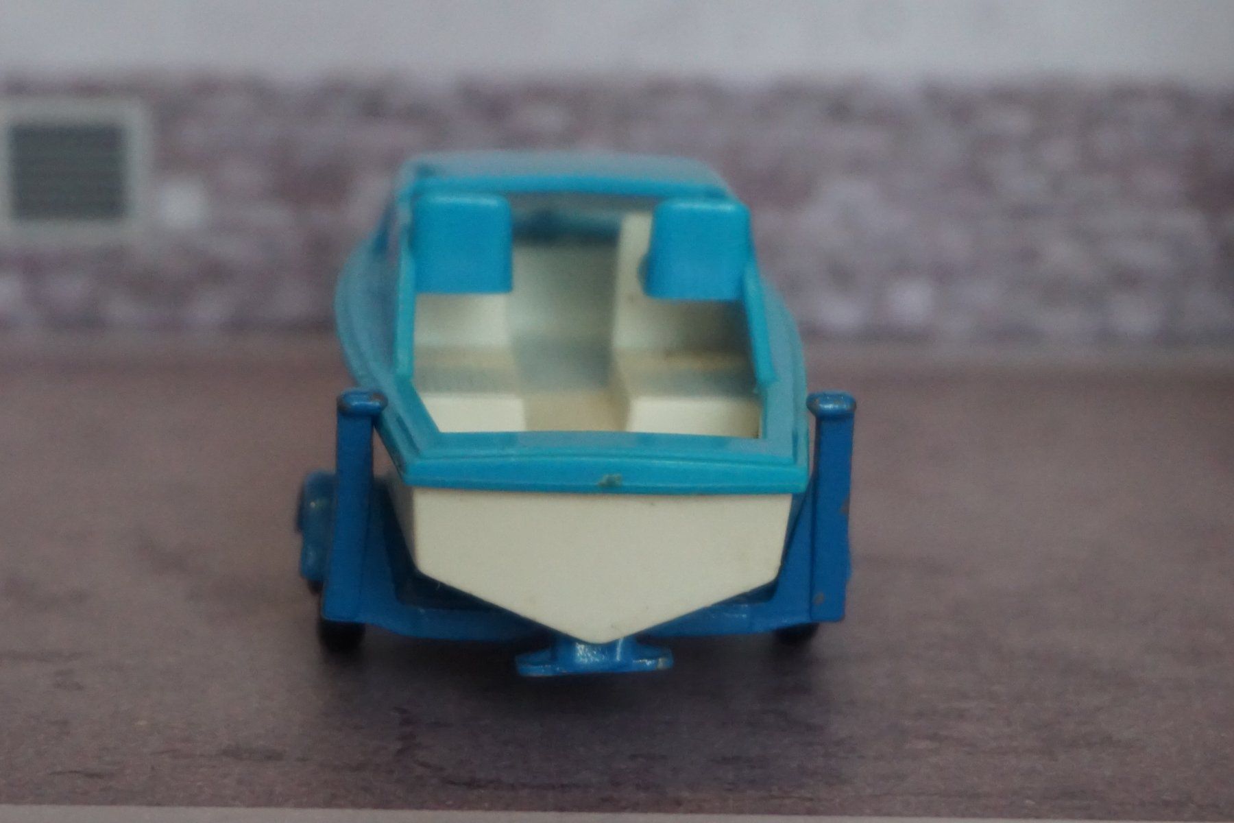 Matchbox Modellini d'auto: Matchbox Boot mit Hänger ALT TOP !!!!!!!!!!!!!! – Usato da Reiden venduto da Doppeldecker69 2