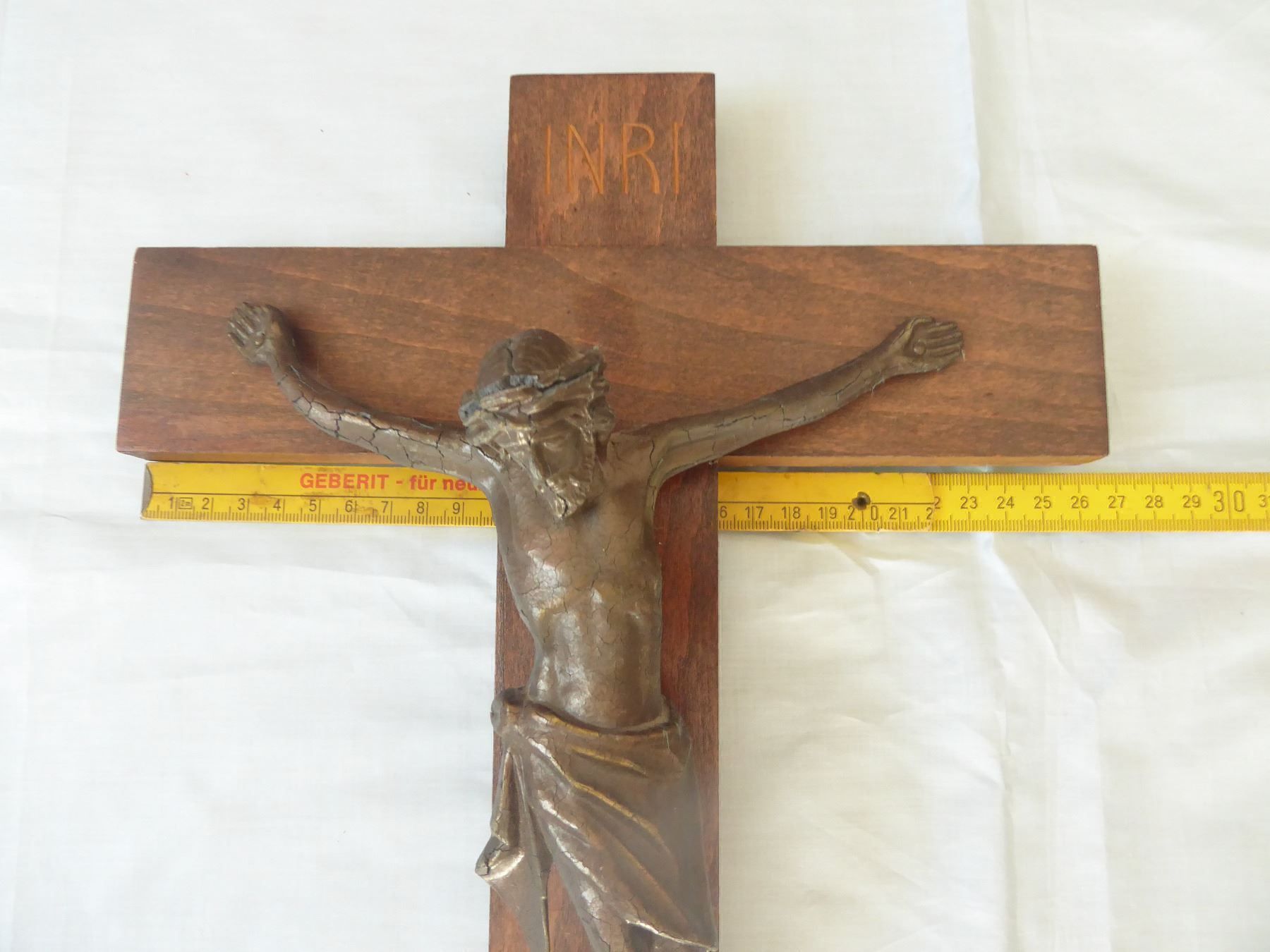 Skulpturen & Statuen: Holz-Kreuz mit Jesus – Gebraucht aus Zürich von Chaeffeler 7