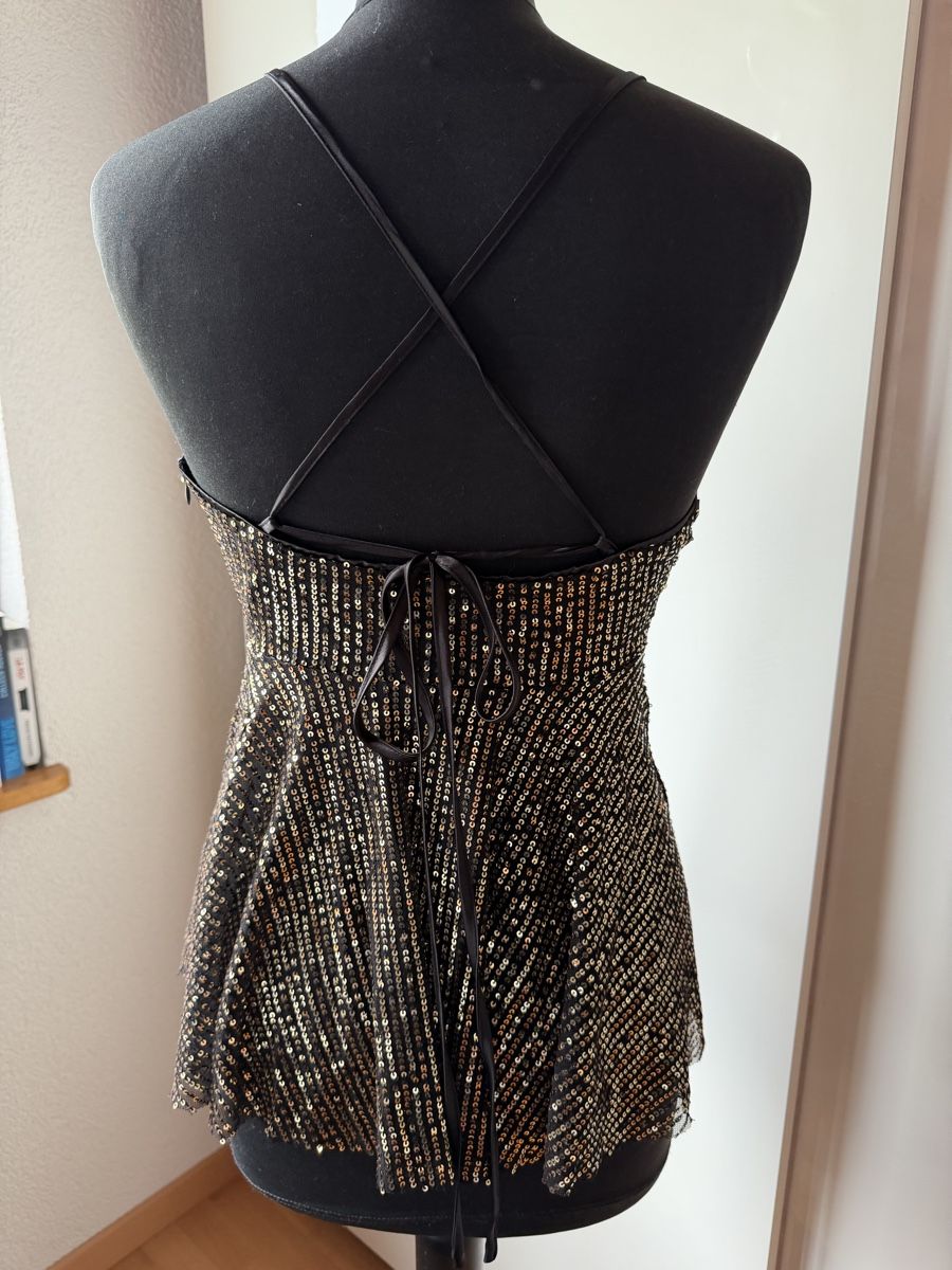 Top: Top à paillettes  – Nuovo (secondo la descrizione) da Boudry venduto da asmdgr135 1