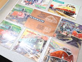 Märklin grosses  Literatur Set - Märklin Katalog Antik - Top