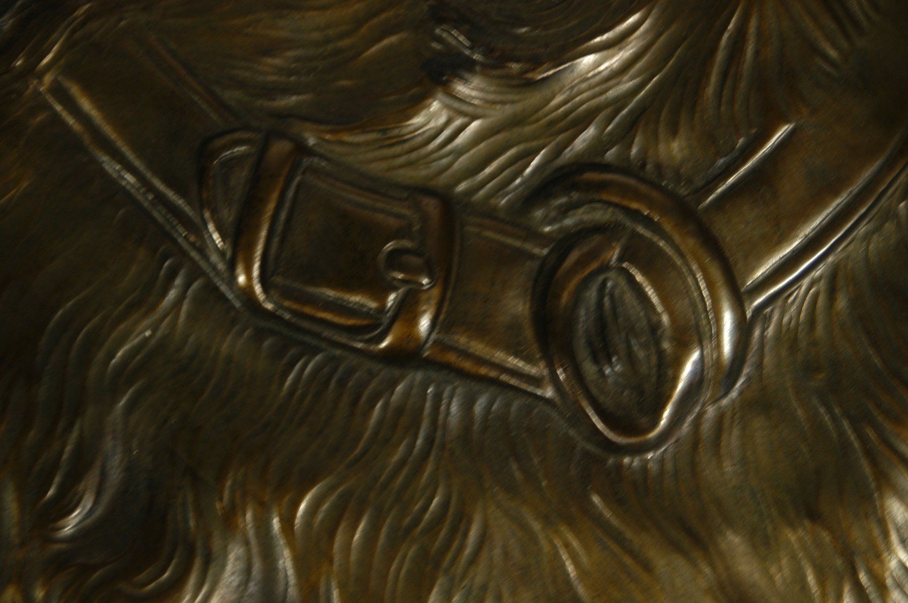 Foto & Immagini: 2 Hundebilder Bronze, Holzrahmen – Usato da Herisau venduto da Wisen 6