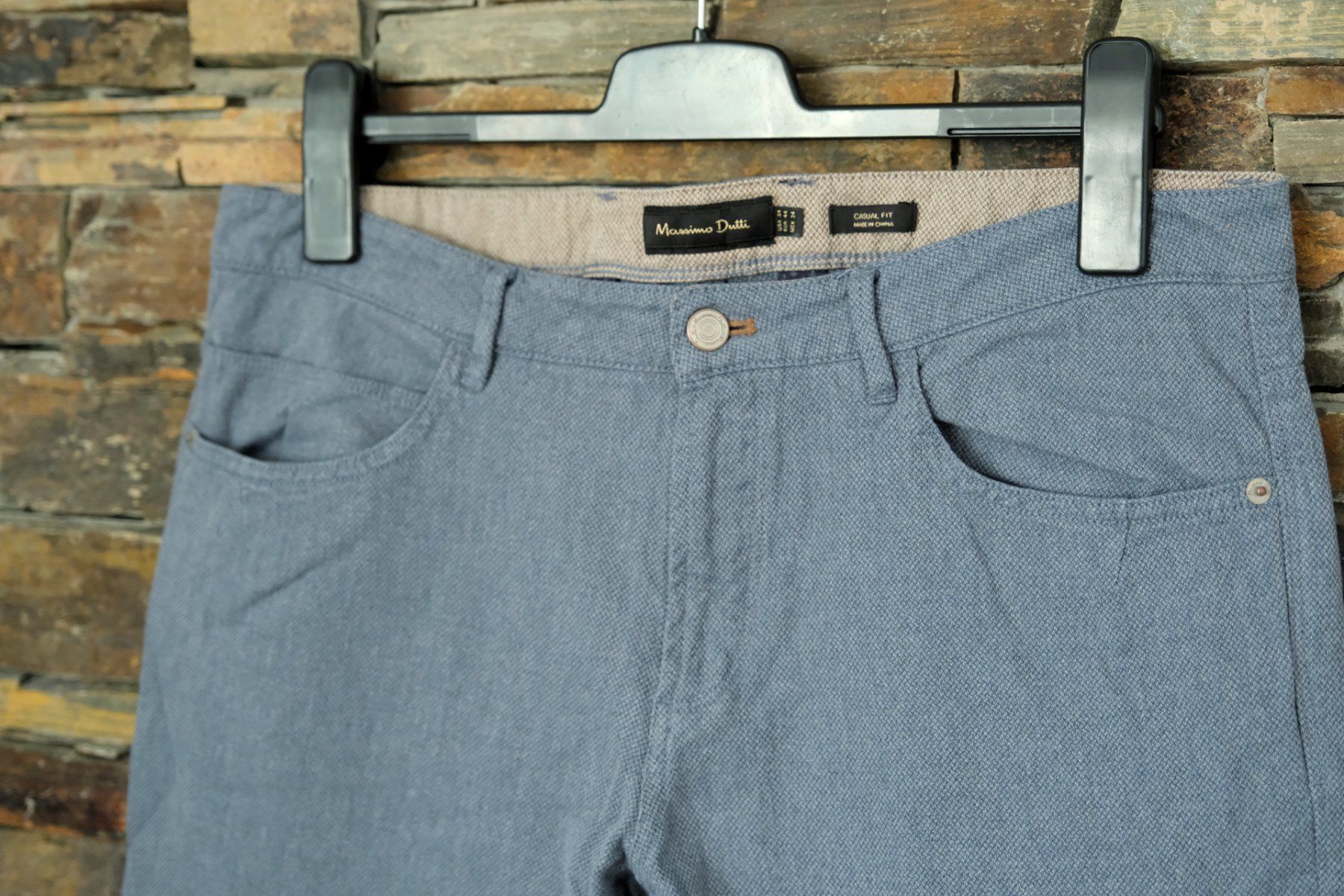 Massimo Dutti Pantaloni: Hose Herren MASSIMO DUTTI Gr. 44 blau – Usato da Wohlen AG venduto da Exitburn 1