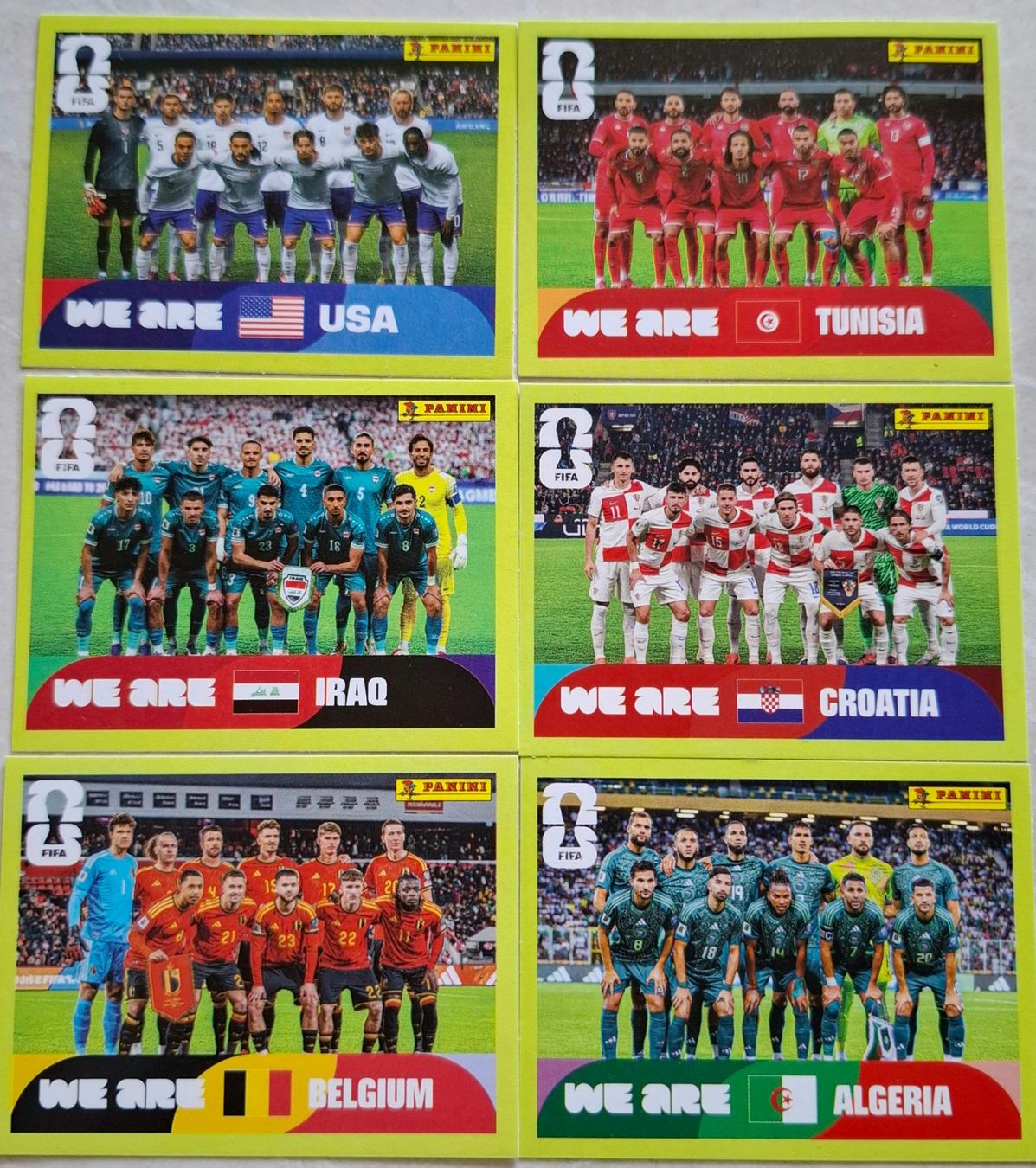 Panini Carte collezionabili: WM 2026 Paninibilder. – Nuovo (secondo la descrizione) da Rotkreuz venduto da keerthdi 2