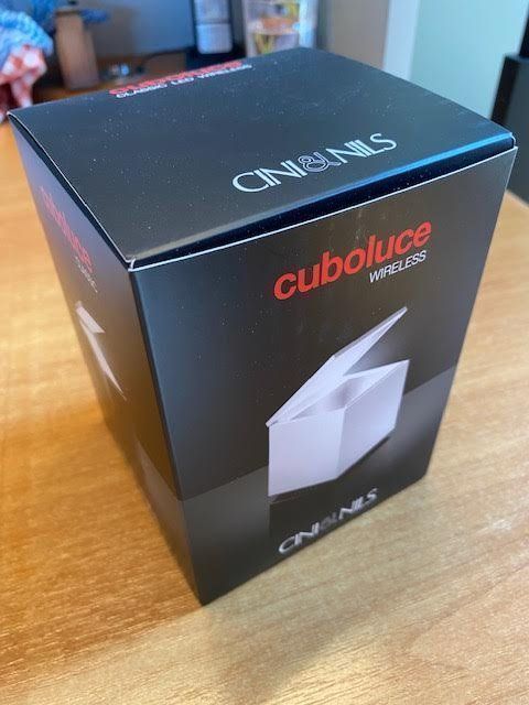 Lampade: Leseleuchte / Tischleuchte Cuboled 2W 2700k silber – Nuovo e nell'imballaggio originale da Umiken venduto da licht5040