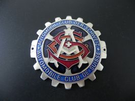 ACS car badge / Emblem, Email - neuwertig - 7 cm Durchmesser