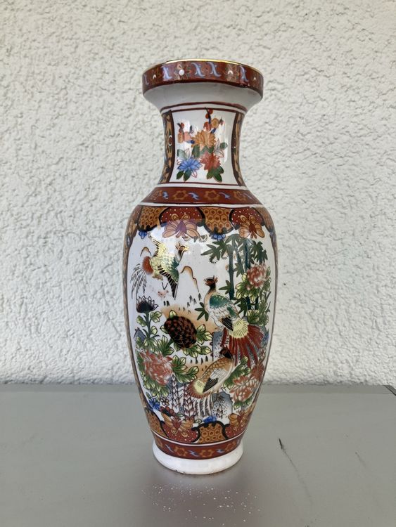 Vase Ming Dynastie Handbemalt 1998 | Kaufen auf Ricardo