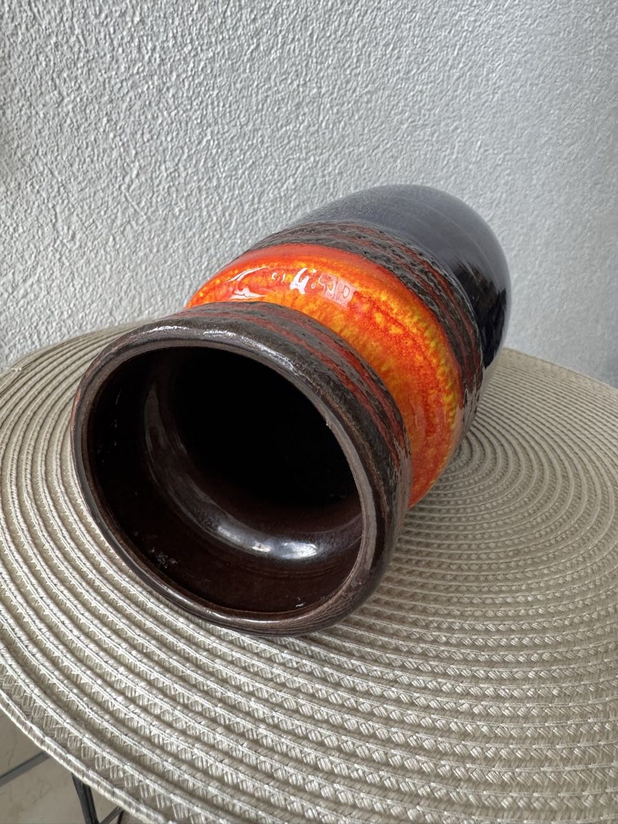 Vasi & Recipienti: Scheurich Fat Lava Keramik Vase, West Germany – Usato da Balsthal venduto da Narulya 3
