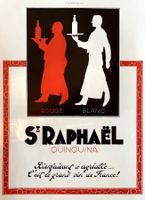 St. Raphaël - Alte Werbung / Ancienne réclame 1936