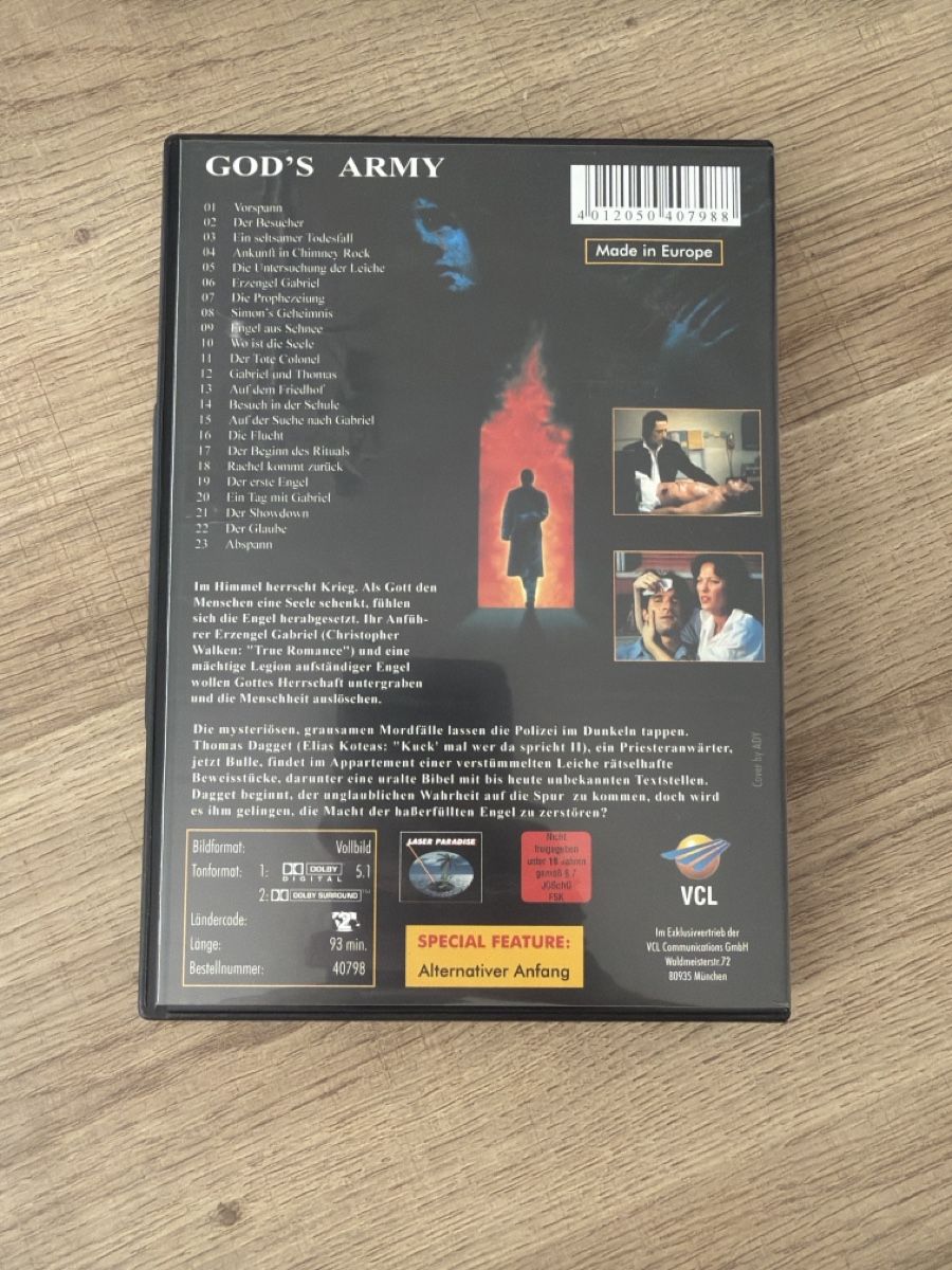 Tutti i DVDs: God's Army (1995) DVD – Usato da Hagendorn venduto da masterchieff 1