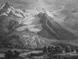 VALLÉE DE CHAMOUNI AQUATINTA