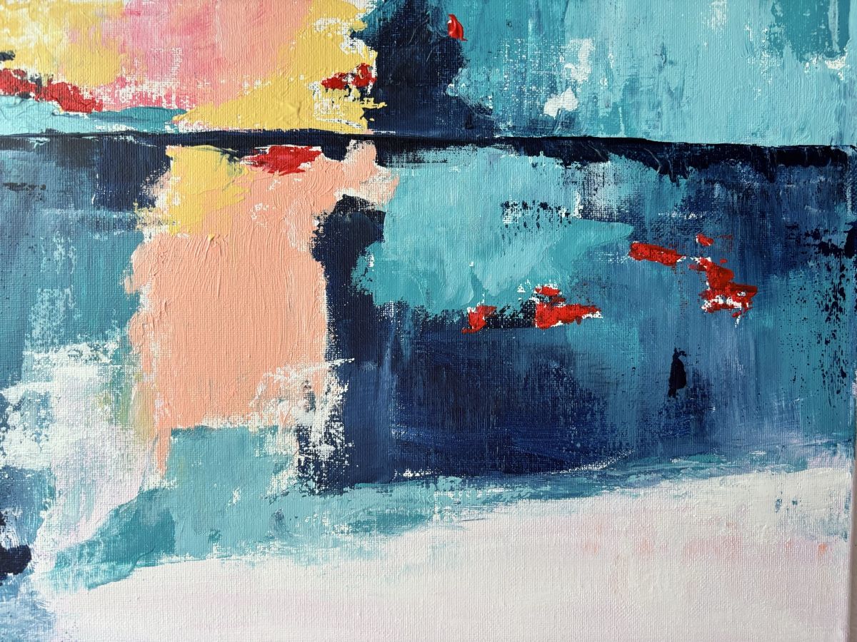 Dipinti: Originales Acrylgemälde, abstrakt – Nuovo (secondo la descrizione) da Cham venduto da Felha 7