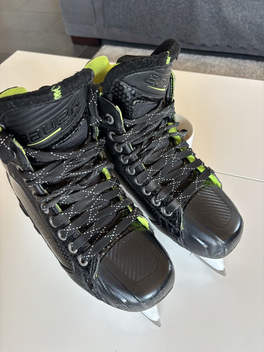 Bauer Pattini da ghiaccio: Bauer Elite Goalie Schlittschuhe 6.5 – Usato da Flaach venduto da Bac079 3