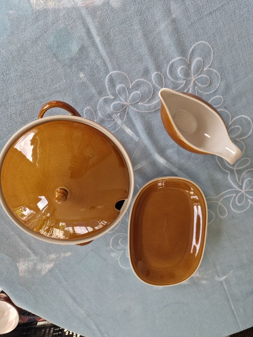 Rössler Set di piatti: rossler  soupière saucière et plat – Usato da versoix venduto da 928