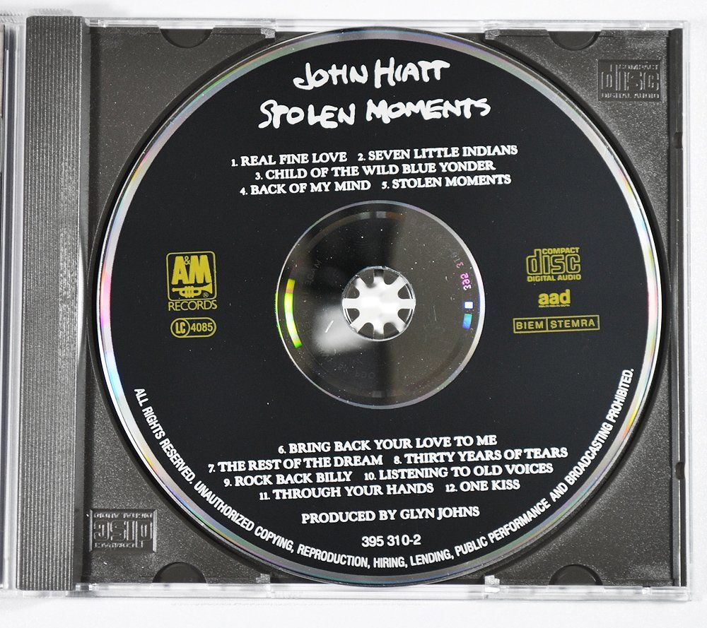 CD: CD: JOHN HYATT - Stolen Moments – Usato da Frenkendorf venduto da Yard-Sale-2000 1