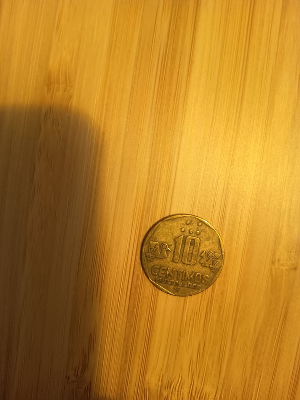 Tutti le monete: 10 centimos 1992 mit patina  Peru   nr 279 – Usato da Wattwil venduto da LuckyLegoandCoins 1