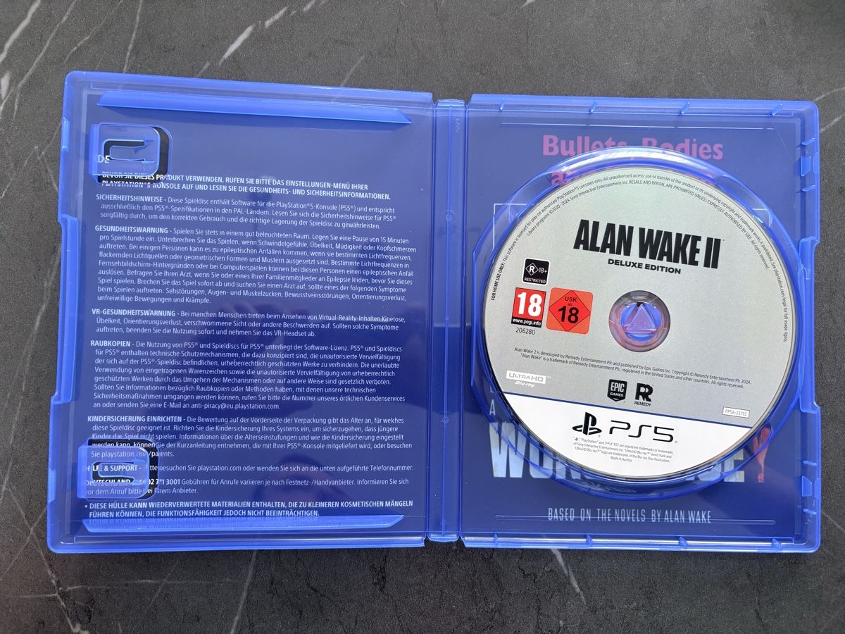 Sony Giochi: "Alan Wake 2" für die PS5 – Usato da Solothurn venduto da M_A_R_C_O_ 2