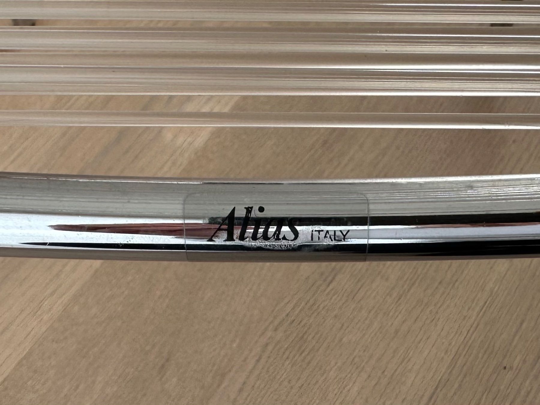 Alias Stühle: Original Alias Spaghetti-Stuhl mit Armlehne – Gebraucht aus Zürich von arncliffe 2