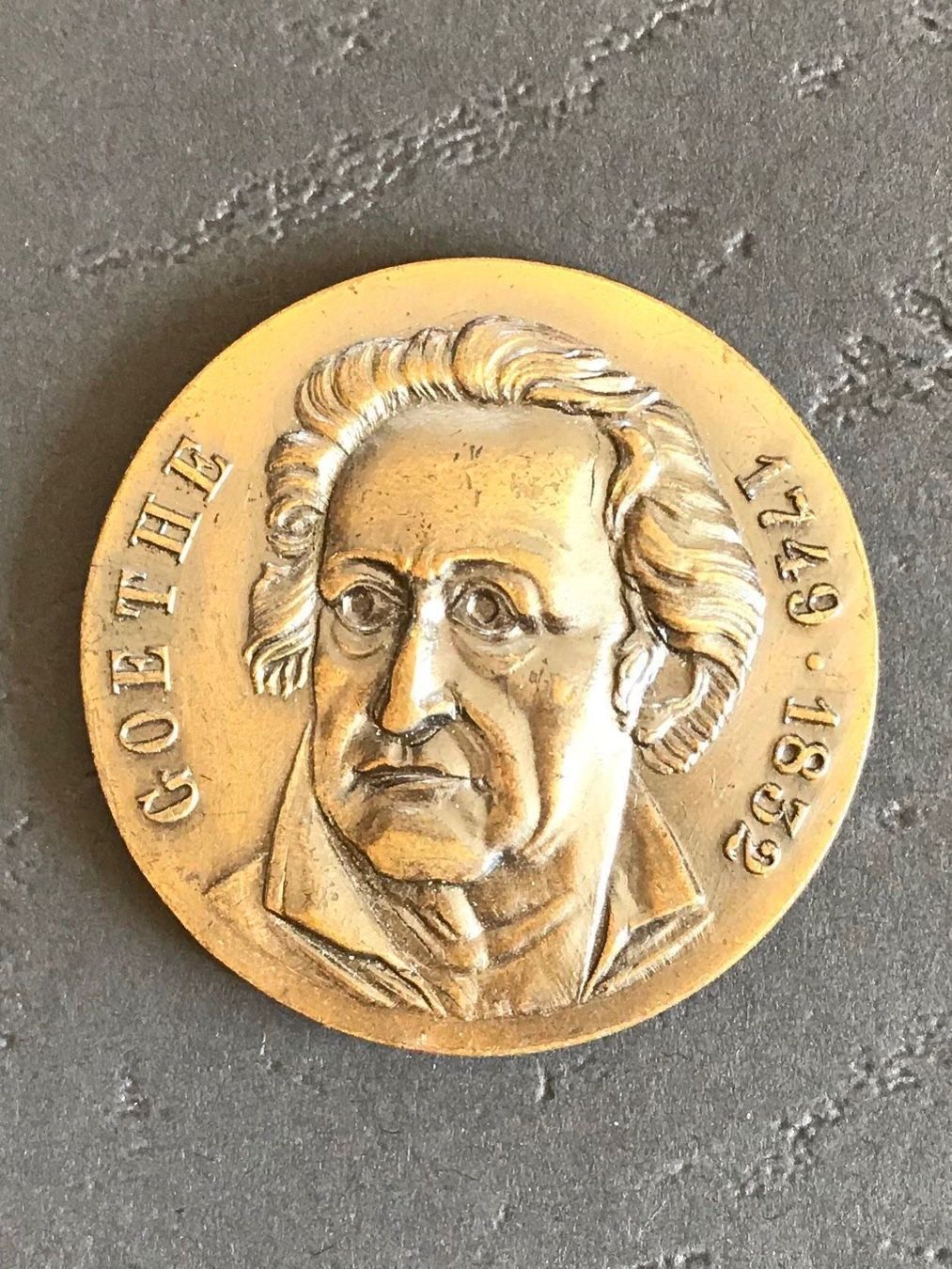 Medaillen: Gedenkmedaille J.W.v. Goethe – Gebraucht aus Einsiedeln von artgallery59 1