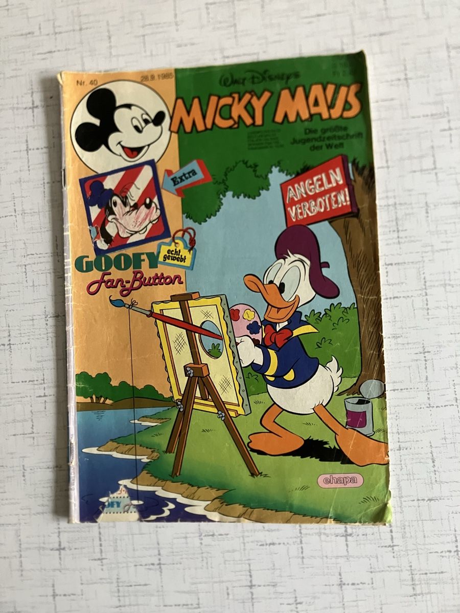 Fumetti: 4 Micky Maus Hefte – Usato da Lyss venduto da Punktum01 2