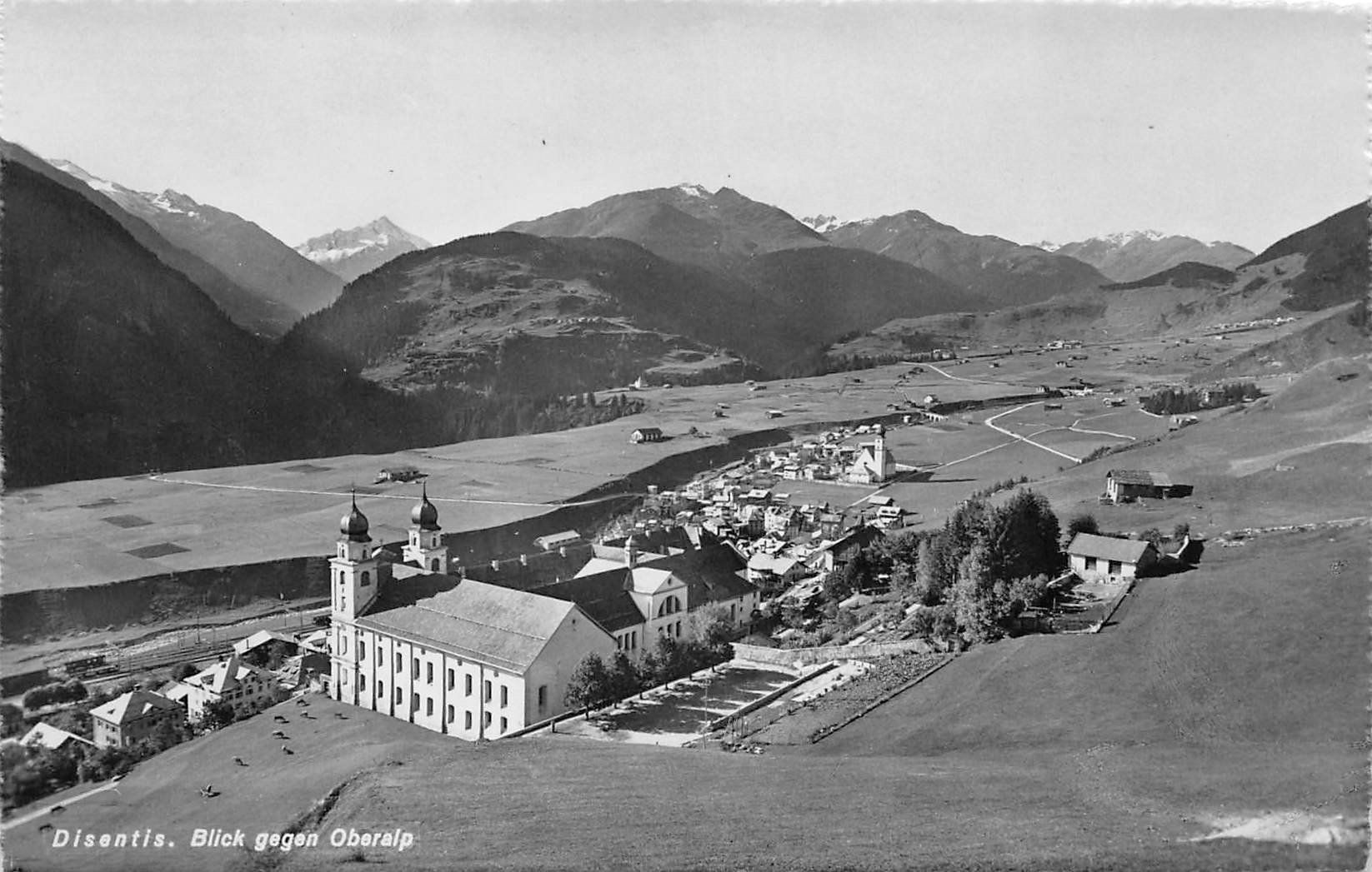 Cartes postales: 2x Disentis – D'occasion à Ottikon b.Kemptth. par Neptun1974 2