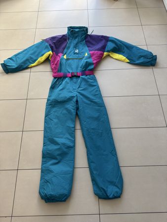 Retro Cosmic Skianzug Vintage Gr. M (48)