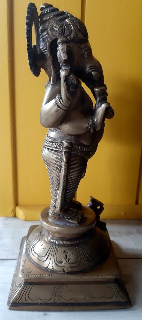 Figuren: Ganesha  -  Messing – Gebraucht aus Tagelswangen von BrigittaC01 1