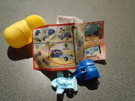 Ueberraschungs Ei Figur Auto, blau