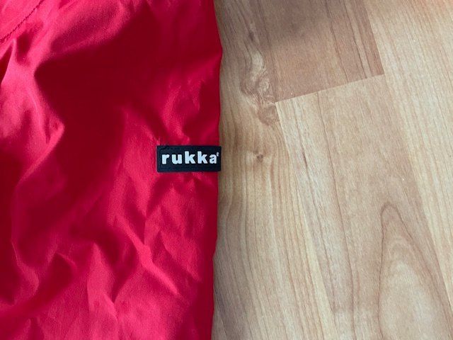 Rukka Giacche: Rukka Regenjacke, rot-grau, Grösse S – Usato da Niederweningen venduto da sho_mb8y 2