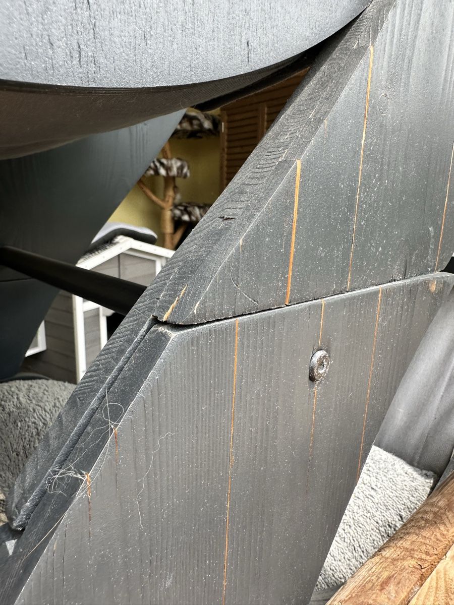 Tiragraffi: Kratzbaum Mond Design grau mit Kissen – Usato da Hombrechtikon venduto da 401arnold 2
