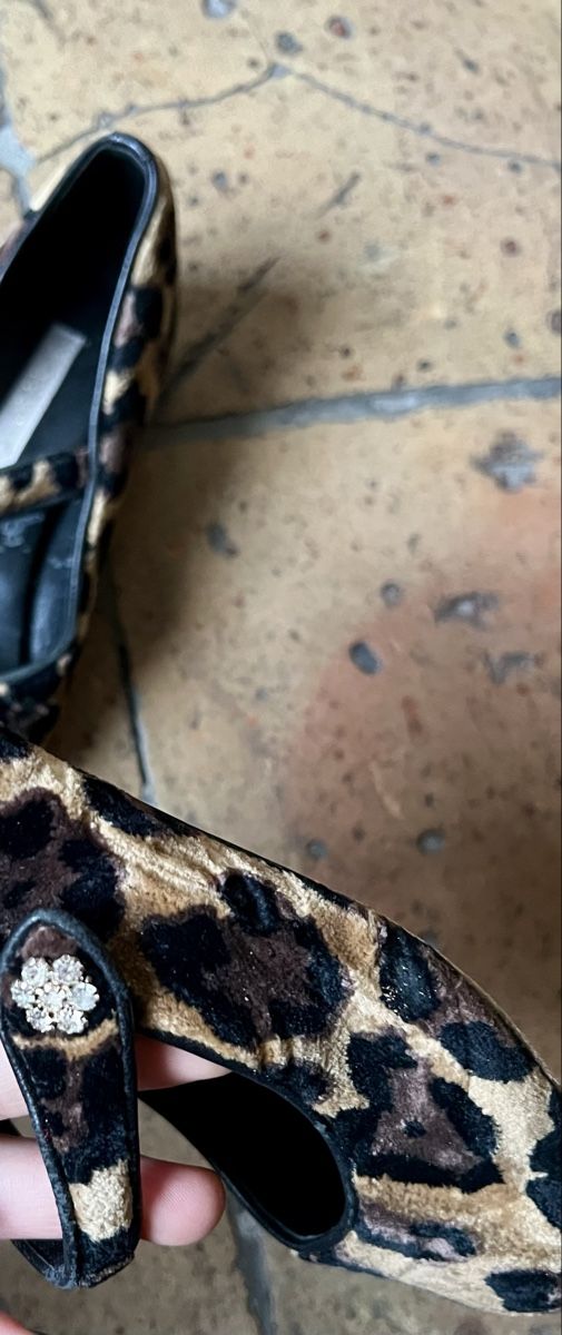 Dolce & Gabbana Scarpe per ragazze: D&G Ballerinas Leopard Gr. 29 Samt Schuhe Mädchen – Usato da Zürich venduto da sil_wx77 4