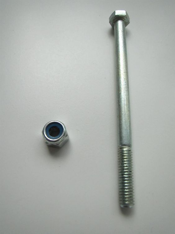 QUARKZMAN Sechskantschrauben M6x55mm - 5 Sets Mit Muttern & Schraubenschlüssel